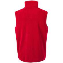 Result Core Mens Micro Fleece Gilet - Red - View 3