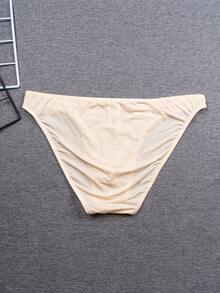 6 piezas de calzoncillos para hombre, ropa interior triangular para hombre, ropa interior triangular de unicolor simple y moda aleatoria, estilo básico de secado rápido, fresca, suave, ligera, delgada y ajustada - Multicolor - Ver 11