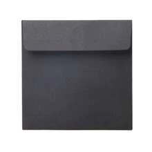 100pcs Square 10*10 Envelopes Vintage Black Kraft Paper Small Mini Envelopes For Invitations, Greetings Card Or Trinkets Storage (3 Colors) Back To School - A - View 6