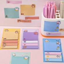 1-4pcs 80 Sheets Creative & Exquisite Animal Sticky Notes, Back To School, School Supplies, School, Sticky Notes, Aesthetic Stationery, Stationery - Multicolor - View 11