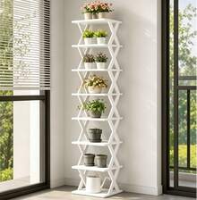 6/9-Tier Freely Combinable DIY Foldable Shoe Rack, Space-Saving Heavy-Duty Storage For Entryway, Bedroom & Dorm. Stable Wobble-Free Narrow Gap Vertical Shoe Shelf, Free Shoe Horn Included - View 8