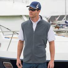 Result Core Mens Micro Fleece Gilet - Charcoal - View 2