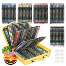 FLYSEA 【Vibrant Acrylic Marker Set】54色系列，12/18/24件裝鮮豔丙烯麥克筆組－中尖筆頭（2-3mm）－適用於石頭彩繪、黑紙、滑板裝飾、木材、塑膠、畫布、聖誕賀卡 - 多色 - 查看 6