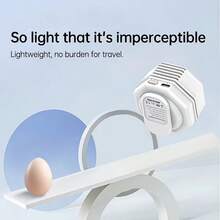 Mini Ice Clip Fan - Portable Bladeless Electric Fan, Lightweight Neck Fan With 3-Speed Wind Adjustment, Hands-Free Neck Fan, 360° Surround Wind, Quiet Operation, Rotating Design, Maximum Comfort, Ideal Choice For Summer Outdoor Use Portable Fan - Clip-on Style - View 7