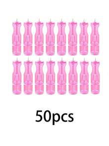 10/50/100/200 Peças Agulhas Descartáveis para Acne, Removem Efetivamente Imperfeições e Cravos, Adequadas para Todos os Tipos de Pele, Ferramenta de Limpeza de Cuidados com a Pele Facial para Salão de Beleza e Uso Doméstico - Multicolorido - Visão 11