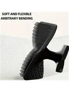 1pc Portable Silicone Face Scrub Brush, Combines Exfoliation, Beard Cleaning And Massage Functions, Suitable For Men, Provides Deep Cleansing - Multicolor - View 8