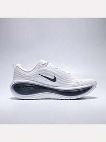 Men's NIKE VOMERO PLUS Running Shoes Low-Top HV8150-109 - Black and White - View 2