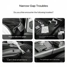汽車座椅縫隙收納盒 皮革杯架 座椅收納整理盒 汽車杯架收納袋 - 多款式 - 查看 9