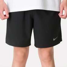 Nike Dri-FIT 速乾男款跑步訓練短褲 梭織運動百慕達短褲 - 黑色 - 查看 7