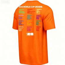 FIFA World Cup 2026 ™     World Cup Bracket Tee - Unisex - 橘色 - 查看 2