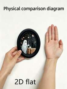 1pc Halloween Ghost Coffee & Black Cat Wall Decor - Perfect For Halloween Parties, Trick Or Treating, Horror Themed Parties, Halloween Candy Parties, Cosplay, Costume Parties, Themed Parties, Vintage Parties And Haunted House Decorations. - One Size Fits All - View 6
