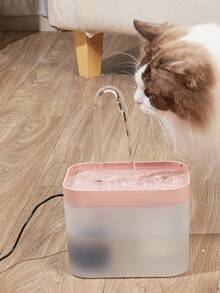 1个自动宠物饮水器，猫狗适用电动饮水碗 - 彩色 - 查看 13