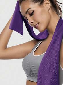Quick-Dry Cooling Towel (Optional Silicone Sleeve) - Microfiber Neck Towel, Suitable For Hiking, Running, Fitness, Travel And Summer Sports | Best Cooling Towel For Hot Weather, Camping, Outdoor Training And Back To School Season - Multicolor - View 9