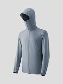 Beneunder Men's Cool-Touch Sun Protection Jacket (Regular Fit) AL936 - Dusty Blue - View 10