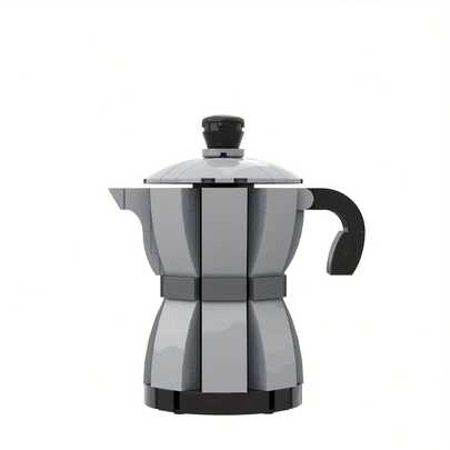 Cafetera MOC Modelo de Bloques de Construcción Creativo - Adorno de Escritorio DIY - Juguete Creativo - Regalo de Navidad o Cumpleaños para Niños, Niñas, Novios o Novias (Edades 6+)