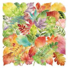 50pcs Leaf Gold Foil Stickers Transparent Waterproof Stickers Suitable For Laptop Phone Stickers Skateboard Guitar Refrigerator Luggage Scrapbook Phone Case Decoration Suitable For Birthday Gifts Holiday Gifts School Supplies - 50pcs - View 10