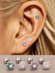 6 Silver - 4 PCS