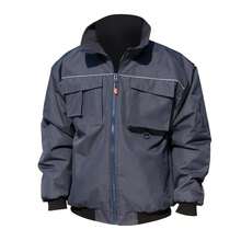 Result Mens Workguard Sabre Waterproof Windproof Pilot Zip-Up Jacket - Navy Blue - View 1