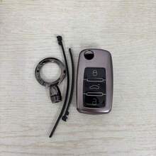 Soft TPU Car Key Cover With Key Protector Shell, Suitable For Polo Tiguan Passat B5 B6 B7 Golf MK6 Jetta Lavida, Octavia Seat - a - View 3