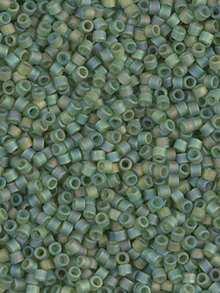 Japan DB 10g 11/0 Delica Beads, Frosted Color Glass Seed Bead, Multicolor DIY Beads For Jewelry Making - Frosted - View 46