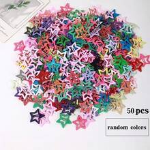 50pcs Assorted Cute & Fashionable Hair Clips, Suitable For Short Hair Daily Wear,Summer,Holiday,Travel,Festival,Birthday - Multicolor - View 5