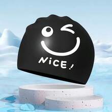 1pc Women Waterproof Non-Slip Large Size Swimming Cap, Suitable For Long Hair Adults, Swimming Equipment - Multicolor - View 17
