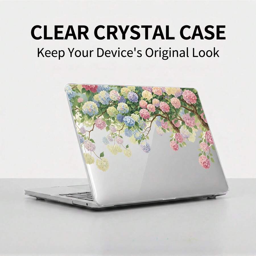 2件裝透明全覆蓋硬殼PC保護殼,適用於MacBook/Matebook,水晶透明防刮防撞薄型筆電外殼,相容13 Neo/13.3 Air/13.3 Pro/13.6Air/14.2 Pro/15Air/16.2Pro/D16/14 Ultra - 查看 1