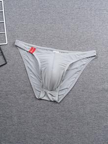 6 piezas de calzoncillos para hombre, ropa interior triangular para hombre, ropa interior triangular de unicolor simple y moda aleatoria, estilo básico de secado rápido, fresca, suave, ligera, delgada y ajustada - Multicolor - Ver 10