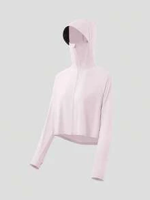 Beneunder Women's Cooling Sun-Protective Jacket (Cape Style) AL118 - Pink - View 8