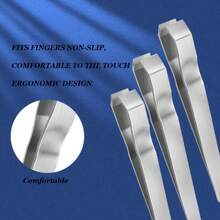 1pc High Precision Tweezers For Removing Fine Hair, Professional Beard, Eyebrow, Hair Removal Tweezers, Stainless Steel Hair Removal Clips - Conical Tweezers - View 5