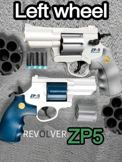 Realistic Soft Bullet Gun Toy, Shooting Capability, Handgun Model, Toy Gun, Toy Model, Handgun Model, Party Costumes And Props, Random Accessory Colors, Geek Stick, Sniper Rifle, Plastic Gun, Toy Revolver, Gift
