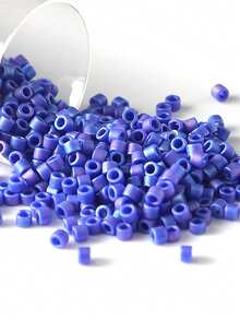 Japan DB 10g 11/0 Delica Beads, Frosted Color Glass Seed Bead, Multicolor DIY Beads For Jewelry Making - Frosted - View 76