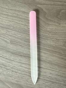 磨砂玻璃指甲锉 - 美甲護理工具，適用於自然指甲，溫和護理，人體工學設計，光滑研磨表面，日常美容工具 - 珊瑚粉 - 查看 15