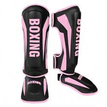 LASTSTAND Muay Thai Boxing Shin Guards For Adults And Students, Boxing Sanda Shin And Foot Protector, Combat Training Professional - Multicolor - View 18
