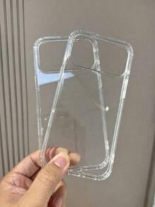 Hard Two Pieces Transparent Phone Case, Suitable For Phone 17promax/17pro/17/16promax/16/16pro/16plus/11/15/15pro/15promax/13/14promax/13pro/13promax/14pro/14promax, Non-Yellowing Protective Cover, Acrylic Material - Two Transparent Sets - View 9