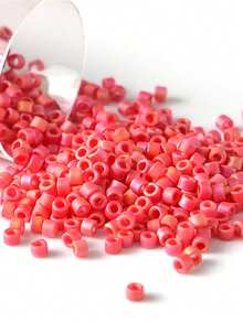 Japan DB 10g 11/0 Delica Beads, Frosted Color Glass Seed Bead, Multicolor DIY Beads For Jewelry Making - Frosted - View 91