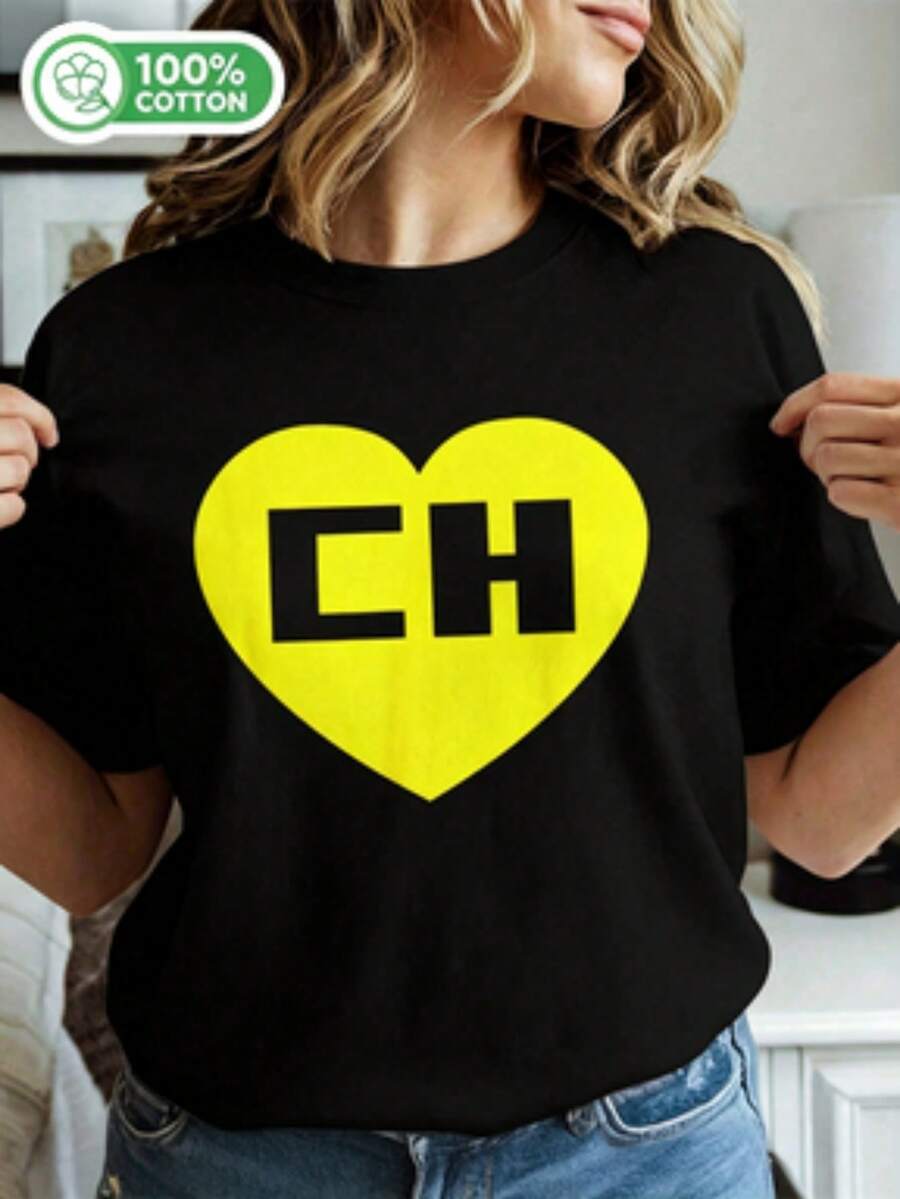 Women T-Shirts - 黑色 - 查看 1