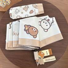 San-X Rilakkuma 日系卡通可愛慵懶熊可折疊傘，便攜防曬陽傘，適合女學生 - 彩色 - 查看 4