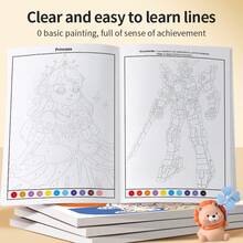 1pc Children's Magic Line Focus & Attention Training Maze Connect-The-Dots Introductory Thinking & Intelligence Development Educational Challenge Game, Pre-Writing Practice Workbook With Common Vocabulary, Suitable For Kindergarten And Children Aged 3+ - Multicolor - View 10