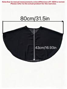 1 buah Selendang Penutup Tipis Ringan Wanita, Pakaian Pelindung Matahari Minimalis untuk Gaun Musim Panas, Vacationcore - MultiWarna - View 5