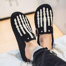 Sandalias casuales de caña baja para hombre, zapatos de playa cerrados de punta tipo slip-on, pantuflas planas negras tipo slide, zapatos de playa estilo coreano retro versátil, para uso en exteriores e interiores, sandalias de suela blanda, sandalias de punta abierta, pantuflas de suela gruesa duraderas y cómodas, tallas grandes - Multicolor - Ver 12