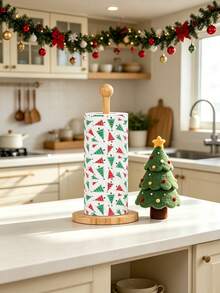 Christmas Kitchen Paper Towels - Cleaning Towels Xmas Kitchen Tissue Highly Absorbent Hand Towels For Holiday Kitchen Business Resturant - Christmas - View 3