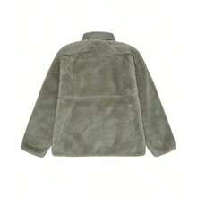 Reebok Womens/Ladies Double Monkey Fleece Jacket - Sage - View 2