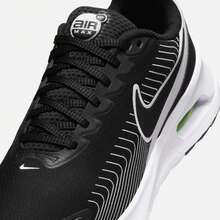 Nike 男式 Air Max Nuaxis 运动鞋，训练缓震跑步鞋 - 黑與白 - 查看 9