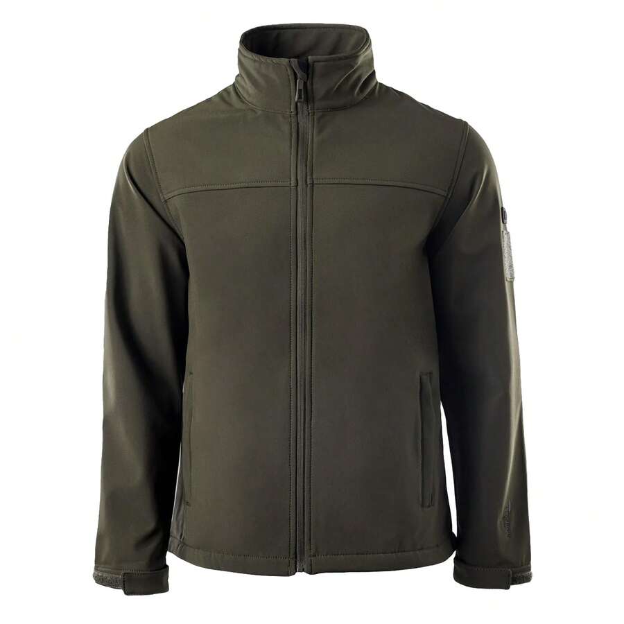 MAGNUM Mens Deer Soft Shell Jacket - Olive Green - View 1