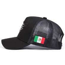 1pc Unisex Mesh Trucker Baseball Cap, 3D Patch Adjustable Curved Brim Outdoor Sun Hat For Men Women - Multicolor - View 5
