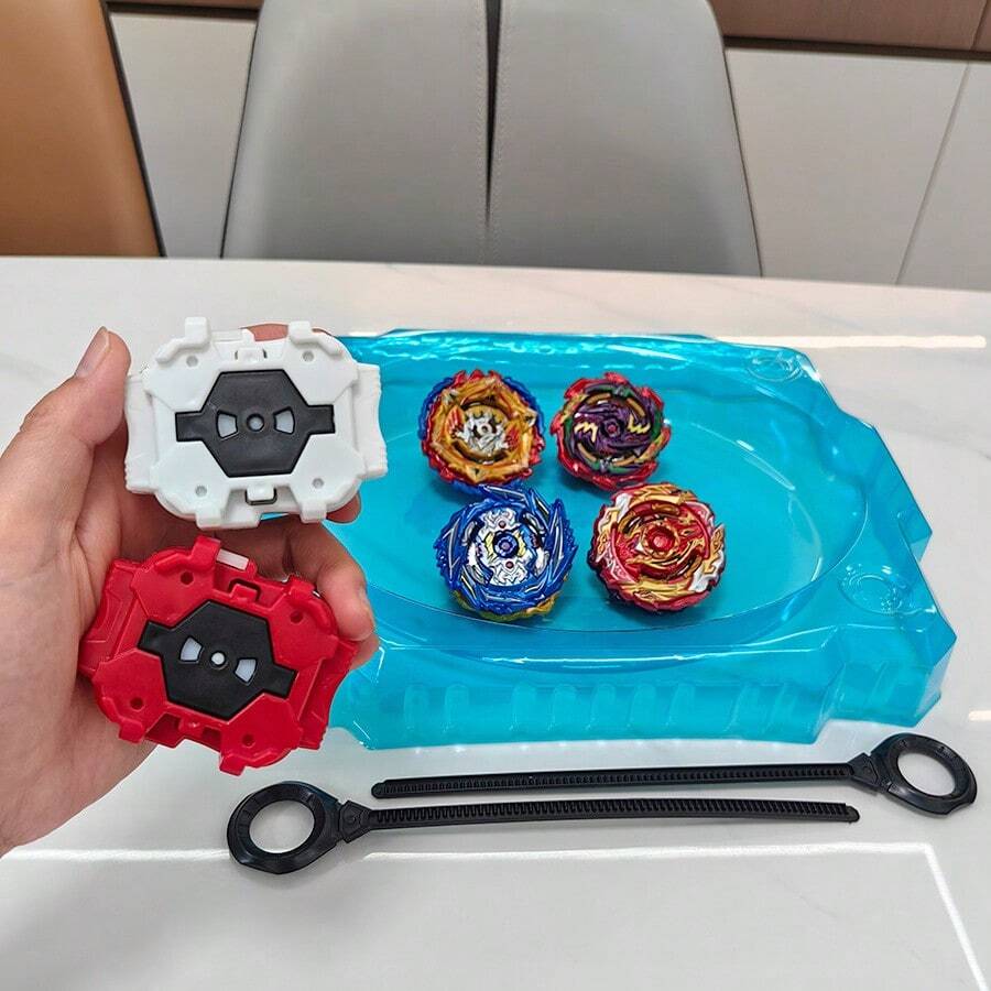 Children's Fingertip Spinner Boy Gift Interactive Magic Spinner Toy For Teenagers Birthday Christmas - Blue - View 1