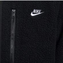 Nike Sportswear Club New Men's Versatile Fleece Warm Zip-Up Casual Sports Jacket FZ0889-010 - Black - View 5