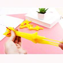 5/10/20/30/48PCS Stretchy Slingshot Rubber Chicken Toy, Novelty Soft Bouncy Fidget Finger Sensory Toy, Bulk Party Favors For Goodie Bag Pinata Filler Classroom Reward Christmas Stocking Stuffer Easter Exchange Gift - Multicolor - View 2