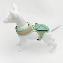 狗狗牽繩背心胸背帶，適用泰迪、柴犬、小型與中型犬，防逃脫胸背帶，適合戶外散步 - 彩色 - 查看 19